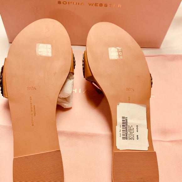 Sophia Webster Laser cut multicolor slides - Picture 8 of 11